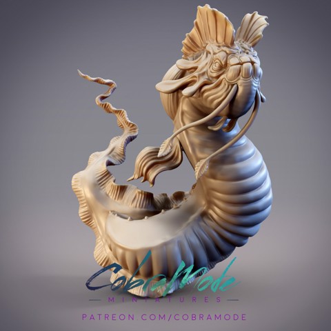 Image of Sommos Samorrey Eel Dragon (Pre-Supported)