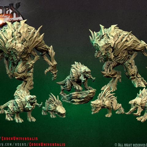 Image of "K'holnarox the Ravager Set" Cursed Praetor Vol2