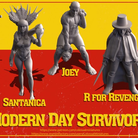 Image of Modern Day Survivor Series 16 Bundle - PRE-SUPPORTED