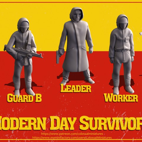 Image of Modern Day Survivor Series 15 Bundle - PRE-SUPPORTED