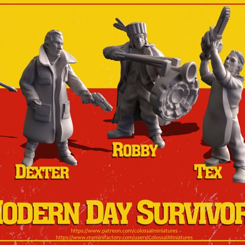 Image of Modern Day Survivor Series 14 Bundle - PRE-SUPPORTED