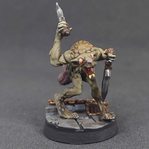 Image of Ratfolk A - Dagger 05, Pre-Supported