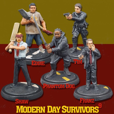 Image of Modern Day Survivor Series 09 Bundle - PRE-SUPPORTED