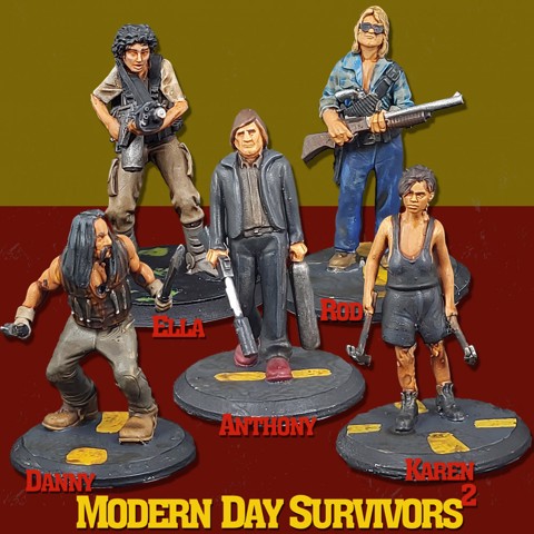 Image of Modern Day Survivor Series 02 Bundle - PRE-SUPPORTED