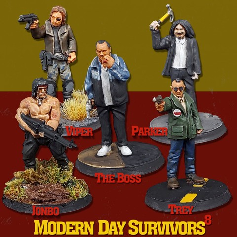 Image of Modern Day Survivor Series 08 Bundle - PRE-SUPPORTED
