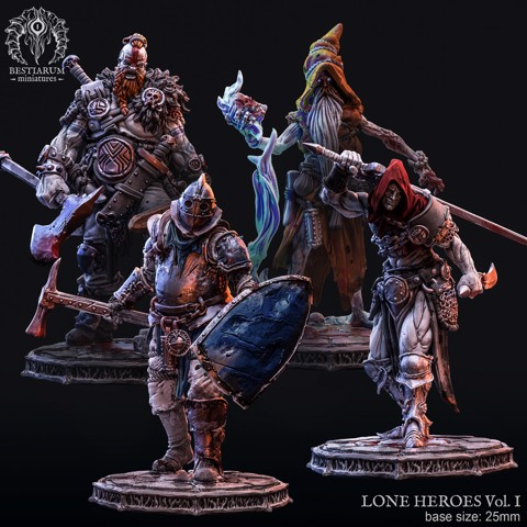 Image of Lone Heroes Vol 1+ DnD