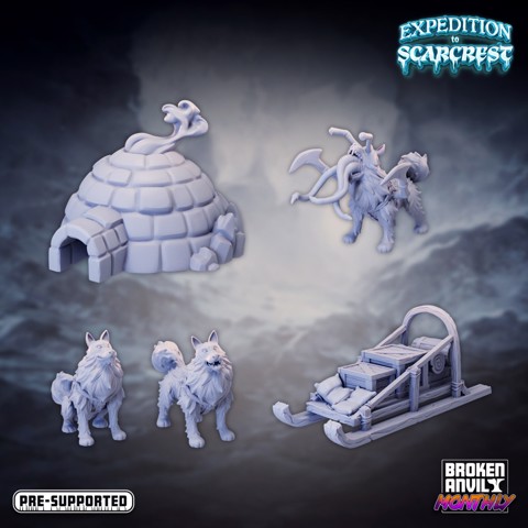 Image of Expedition to Scarcrest - Sled Dog Terrain Pack
