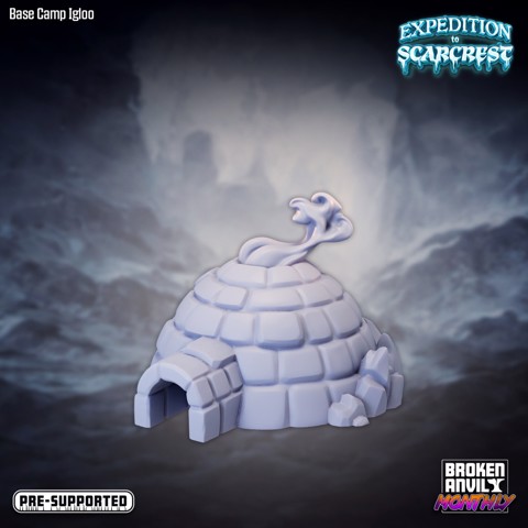 Image of Expedition to Scarcrest - Base Camp Igloo