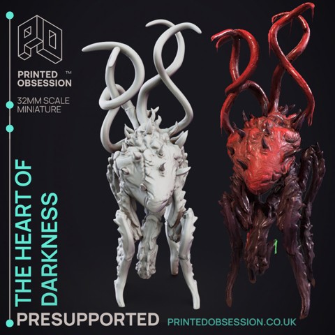 Image of The Heart of Darkness - SCP "The D&D Incursion" - PRESUPPORTED - 32mm Scale
