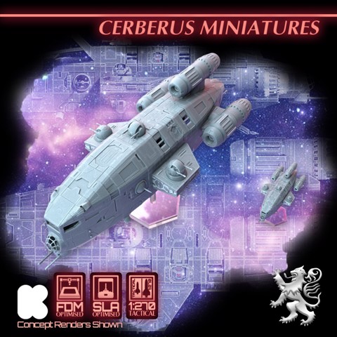 Image of Cerberus Starship Miniatures