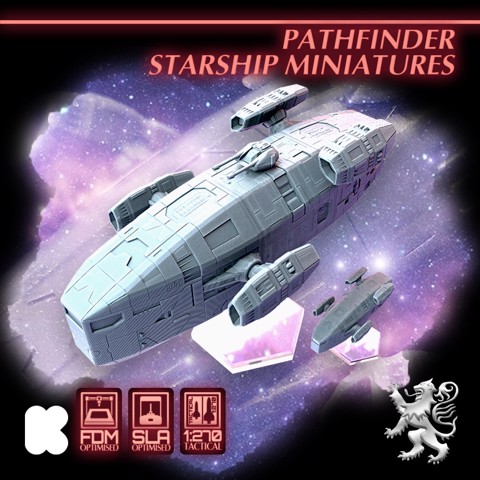 Image of Pathfinder Starship Miniatures