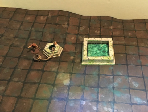 Image of Well and Pool - 3D Prints and Paper Combination