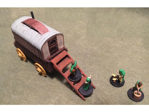 Image of Miniature Gypsy Wagon