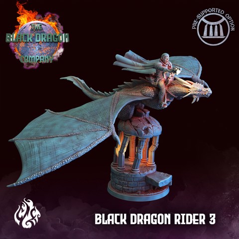 Image of Black Dragon Rider 3