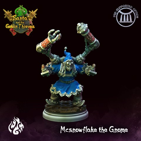 Image of McSnowflake the Gnome