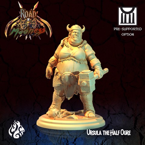 Image of Ursula, the Half Ogre Bandit