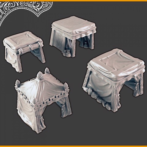 Image of Small Tents [Support-free]