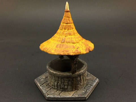 Image of Covered Well for 28mm miniatures gaming