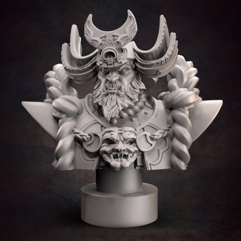 Image of Orc chieftain Bust