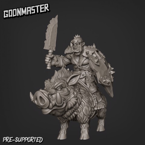 Image of Orc Boar Rider 3