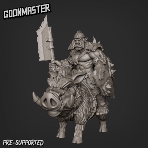 Image of Orc Boar Rider 2