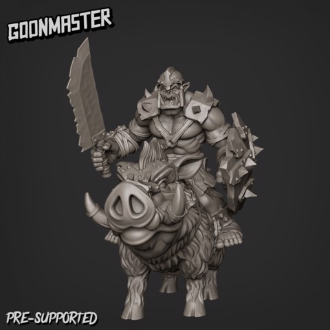Image of Orc Boar Rider 1