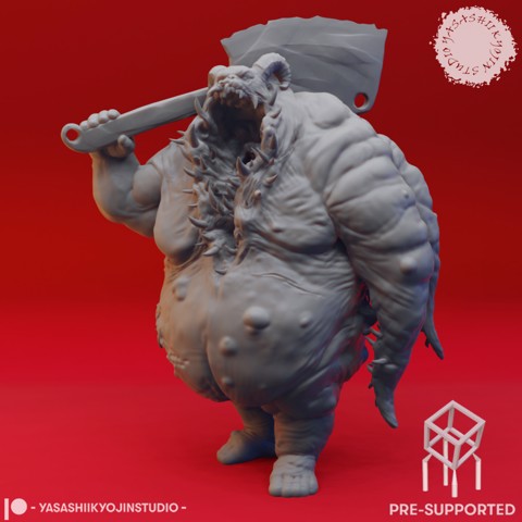 Image of Gluttony Demon  - Tabletop Miniature (Pre-Supported)