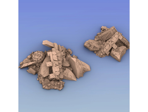 Image of Urban Rubble Pile  :Promotional