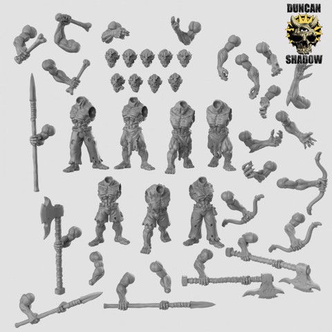 Image of Ghouls (Multpart Kit) (pre supported)