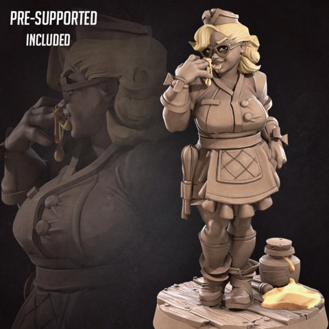 Image of [CURRENT RELEASE] Rocio Honeypot, the Chubby Baker (3-6 Versions)