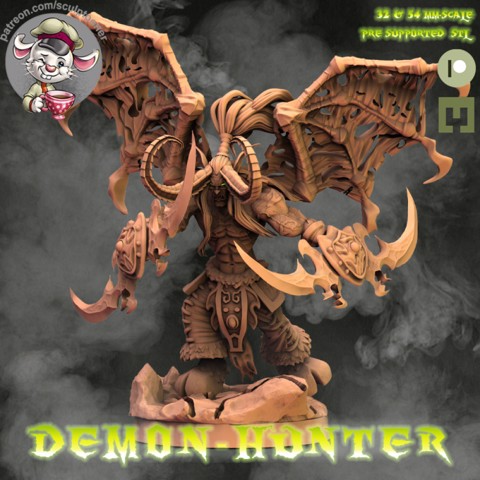 Image of Demon-Hunter - 32 and 54 mm scale miniature