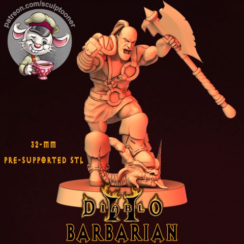 Image of Diablo 2 Barbarian