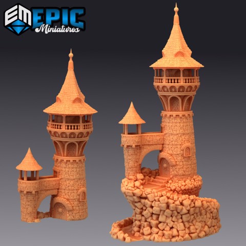 Image of Wizard Tower / Sorcerer Hideout / Magician Building / Playable Interior
