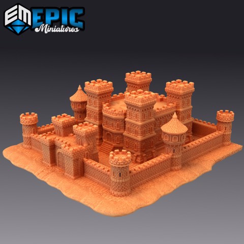 Image of Castle Kingskeep / Legendary Kingdom / Watch Tower & Modular Walls / Medieval Fortress / Playable Interior