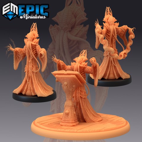 Image of Mind Overlord Set / Psionic Tentacle / Brain Eater Flayer / Classic Encounter