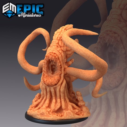 Image of Tentacle Rock Attacking / Stone Pillar Mimic / Disguised Cave Encounter