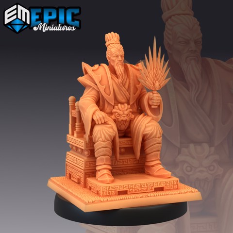Image of Jade Emperor Throne / Chinese Deity / Journey to the West God
