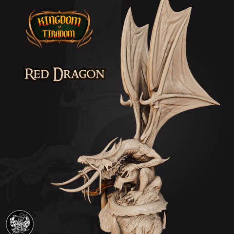 Image of Red Dragon - Kingdom of Tiradom