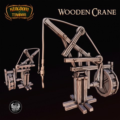 Image of Wooden Crane