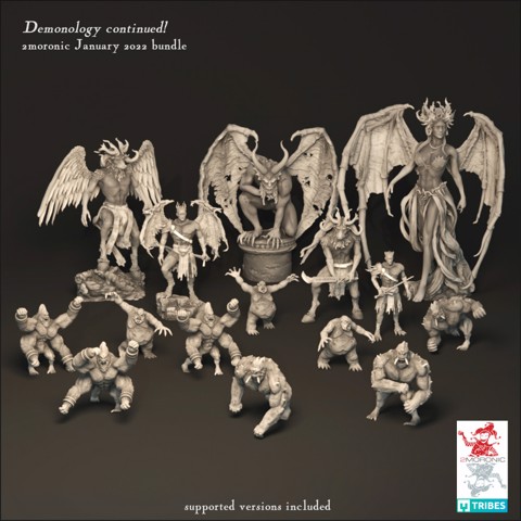 Image of Demonology, continued! - Demon Lords and Demons bundle 13