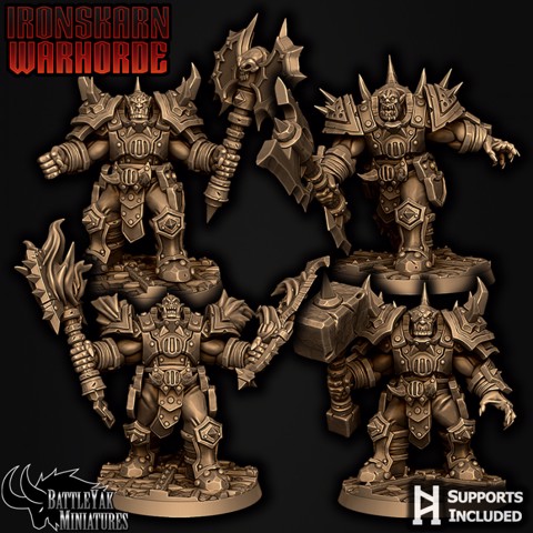 Image of Gor'kron Warforged 4-Pack B
