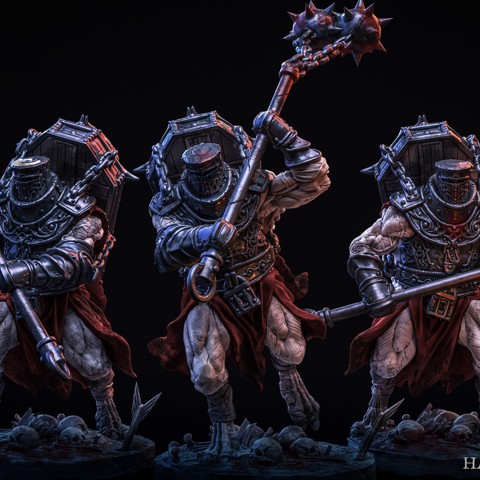 Image of Hammer Knights x 3