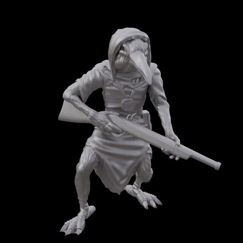 Image of Kenku Rifleman - Pirates and Swashbucklers Kickstarter