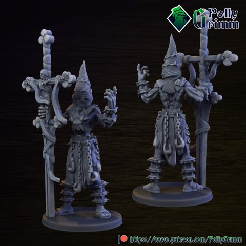 Image of Empire of sin. Tabletop miniature. Suffering crusader