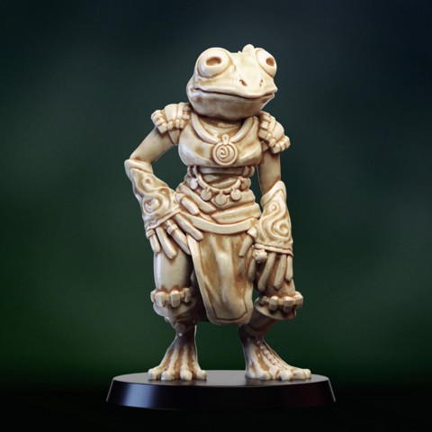Image of Frogfolk girl