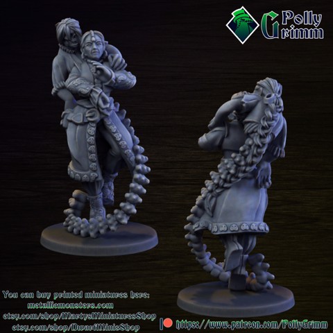 Image of Indian witch necromancer. Tabletop miniature