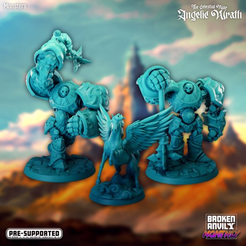 Image of The Celestial War: Angelic Wrath - Monsters Group