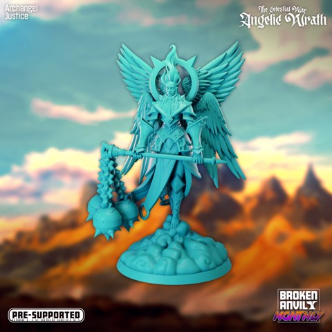 Image of The Celestial War: Angelic Wrath - Archangel Justice