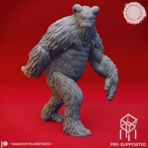 Image of Yeti - Tabletop Miniature (Pre-Supported)