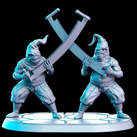 Image of Twinsaws (Torturers) - 32mm - DnD